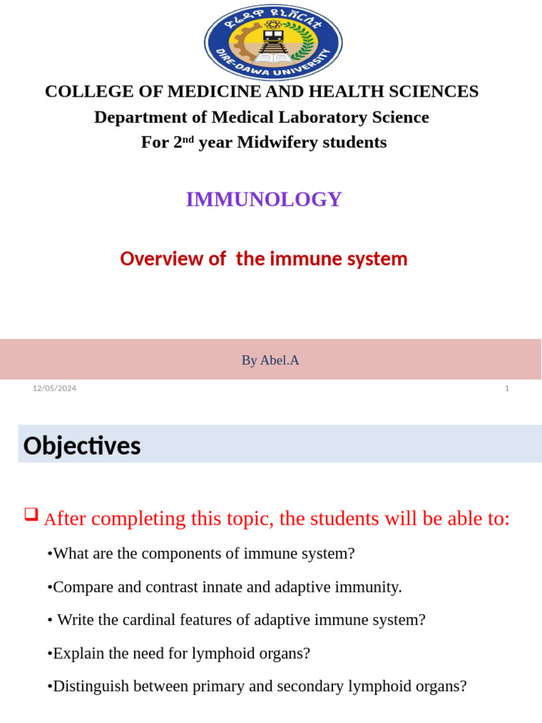 Overveiw of Immune Response | PDF | Immune System | T Cell