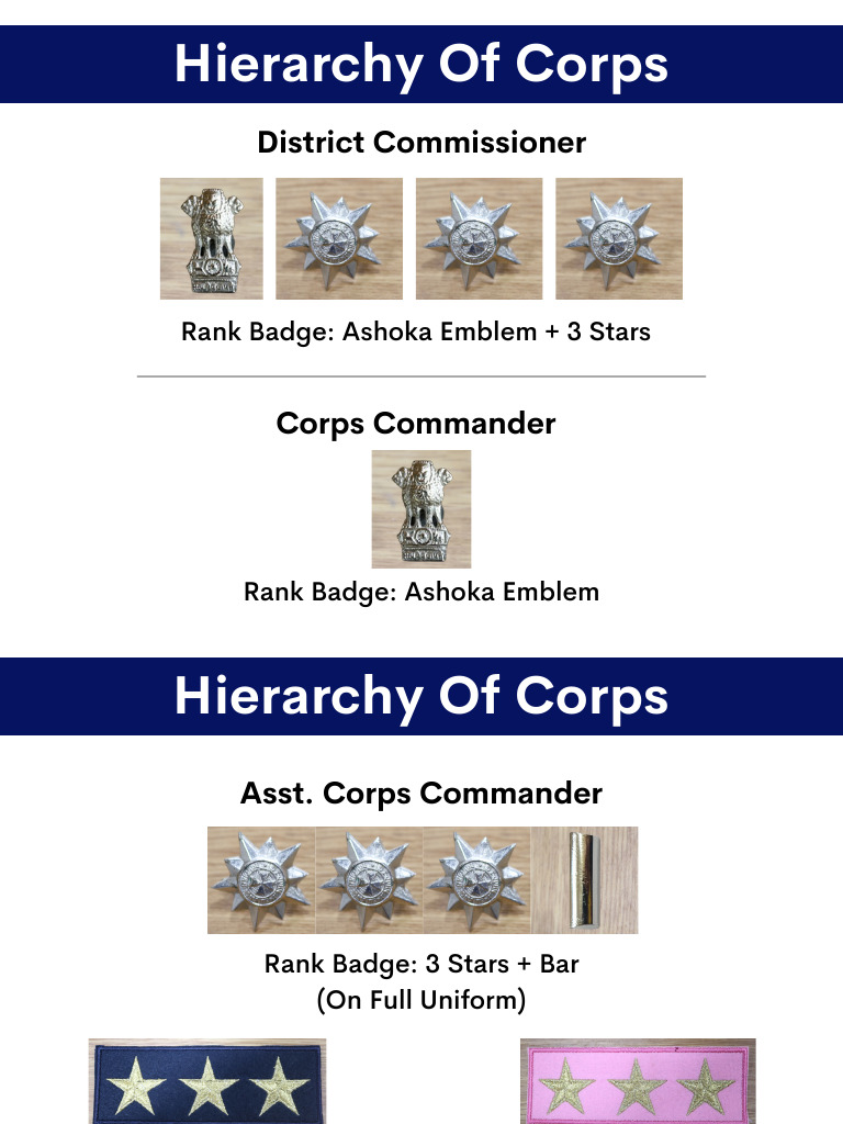 Hierarchy of Corps | PDF