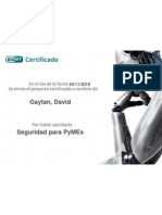 CERTIFICADO ESET