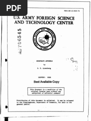 Shortwave Antennas By G Z Ayzenberg Antenna Radio Electrical Impedance