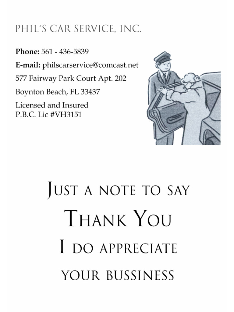 Alex - Thank You Card | PDF