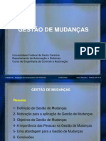 GESTÃO DE MUDANÇA