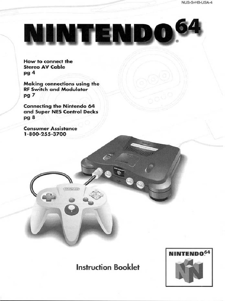 Manual n64 | PDF