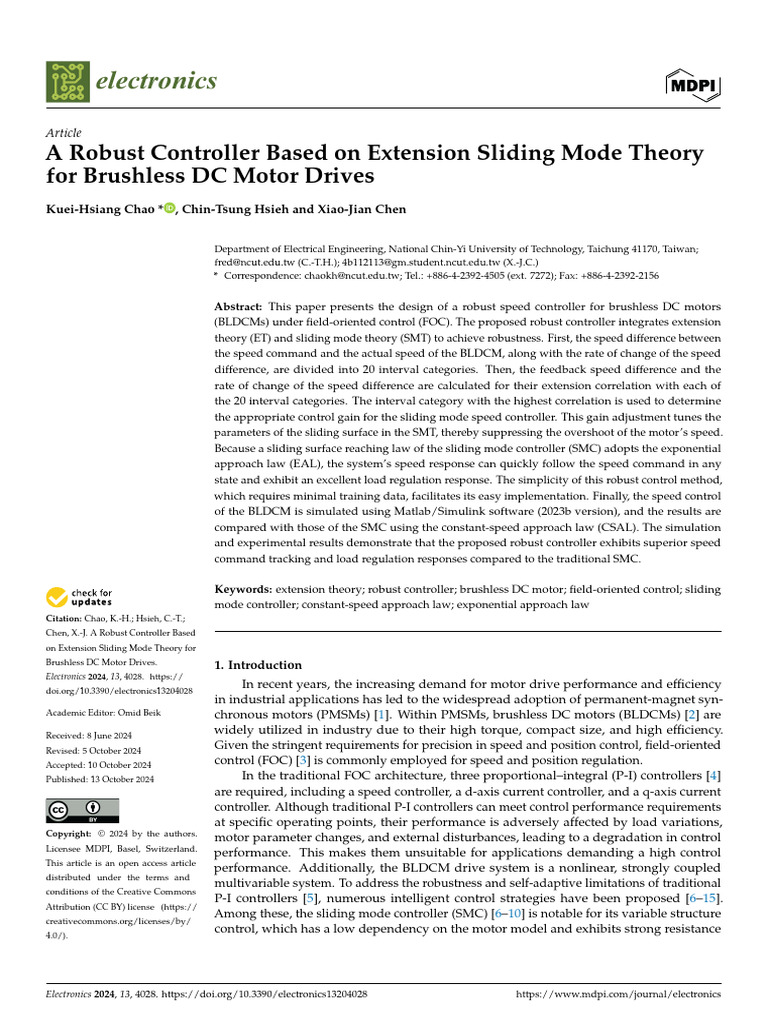 Robust Speed | PDF | Electric Motor | Control Theory