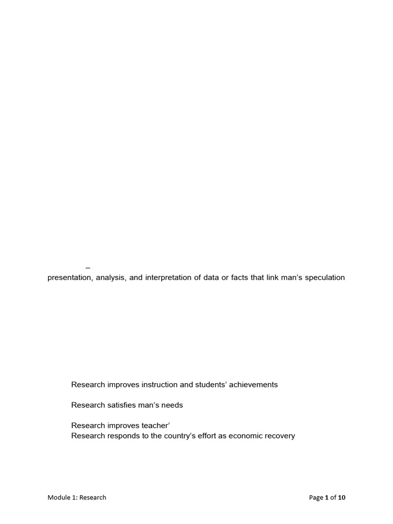 What Is Research Pdf Pdf Hypothesis Experiment