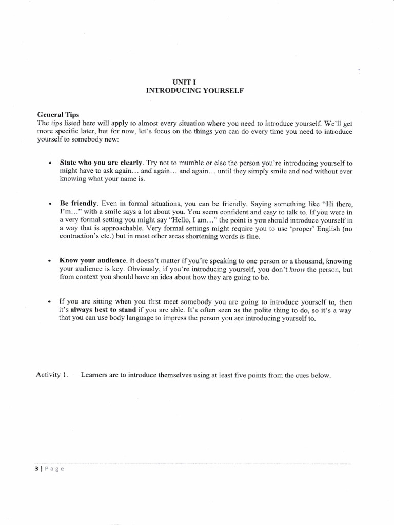 Unit 1 | PDF