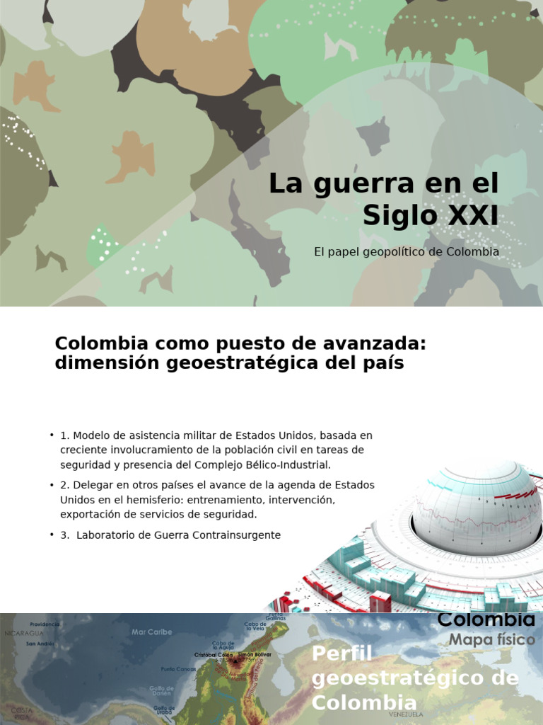 Geopolítica de Colombia en la Guerra Moderna | PDF | Colombia | Guerra ...