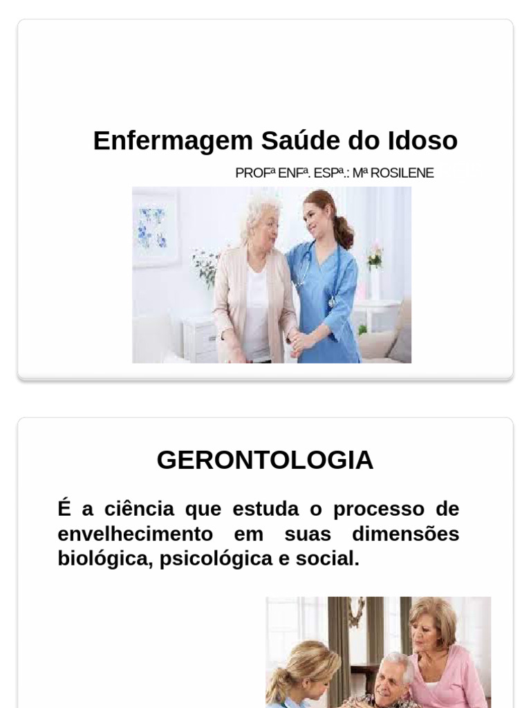 Cuidados e Saúde do Idoso: Envelhecimento Ativo | PDF | Envelhecimento ...