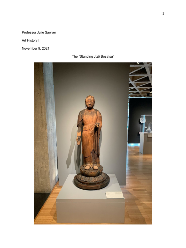 Project #3 Museum Paper Student Examplar | PDF | Bodhisattva | Buddhahood