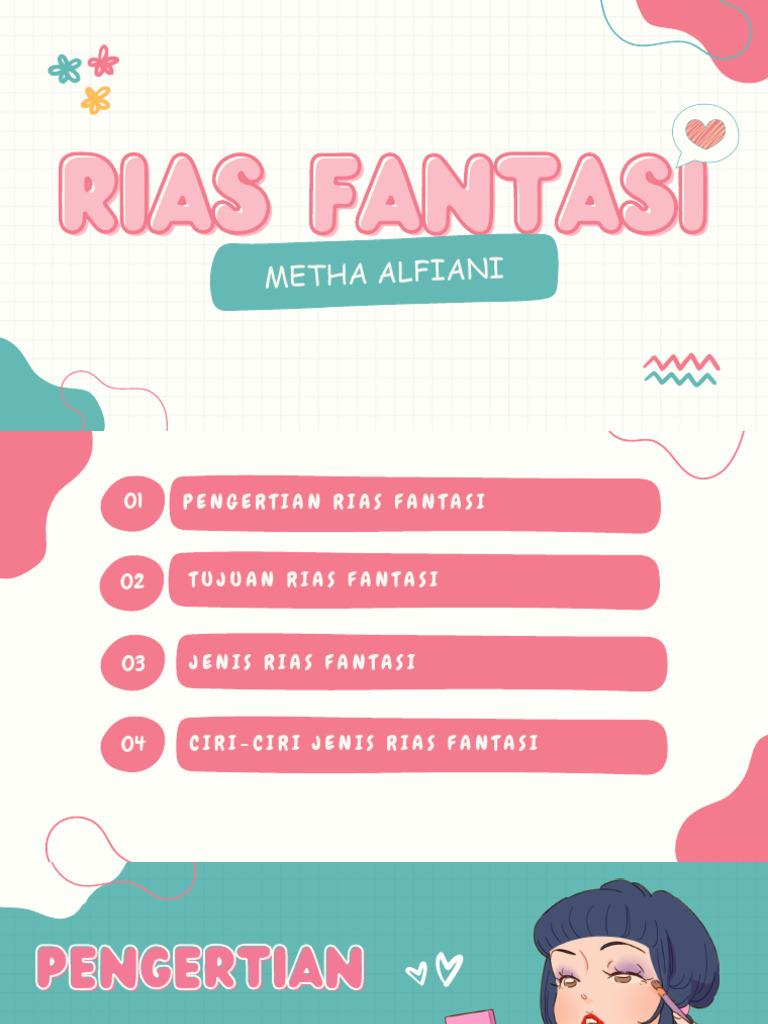 Pengertian dan Jenis Rias Fantasi | PDF