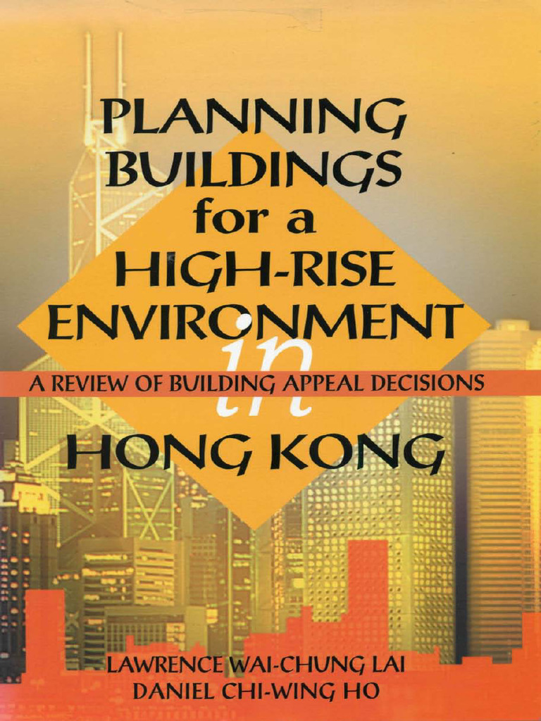 Planning Buildings For A High-Rise Environment in Hong Kong | PDF | Lease