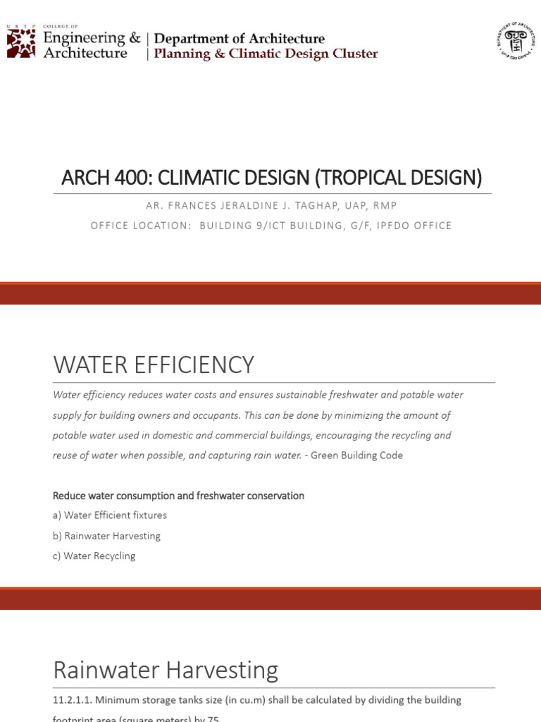 Rainwater Harvesting Guidelines and Calculations | PDF | Surface Runoff ...