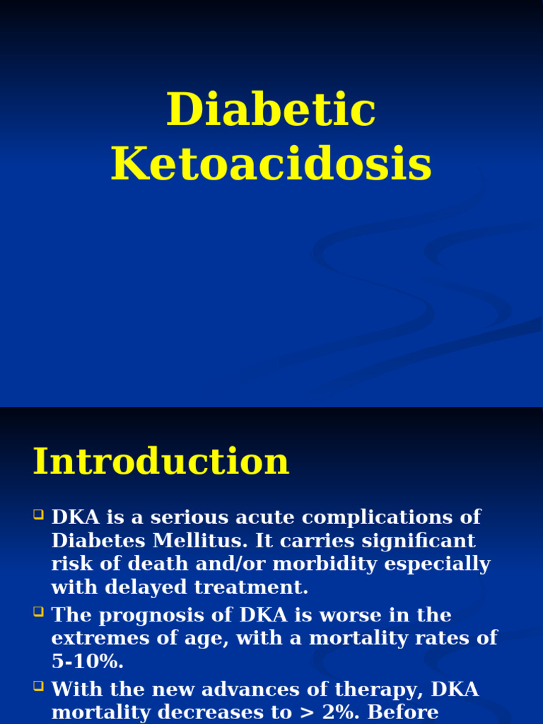 Understanding Diabetic Ketoacidosis | PDF | Diabetes | Human Diseases ...