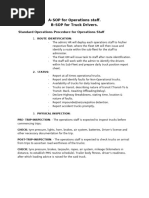 Dispatch SOP Overview and Process Guide | PDF | Warehouse