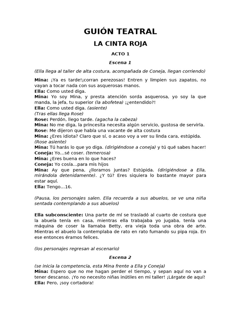 La Cinta Roja Final | PDF