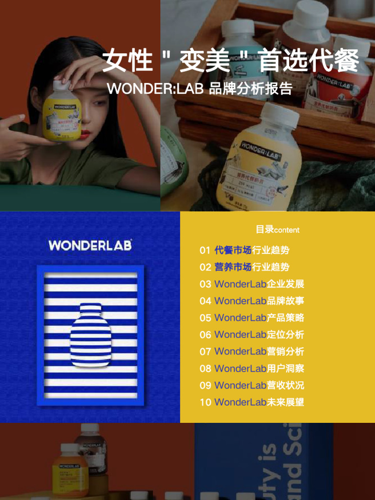 wonderlab品牌分析报告 | PDF