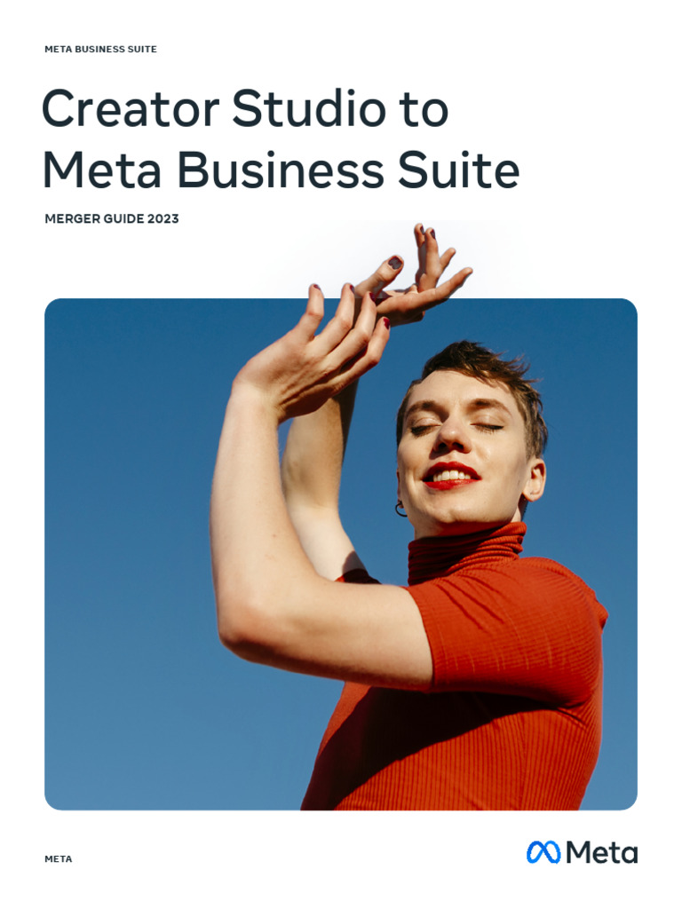 Meta Business Suite: Creator Tools Guide | PDF | Facebook | World Wide Web