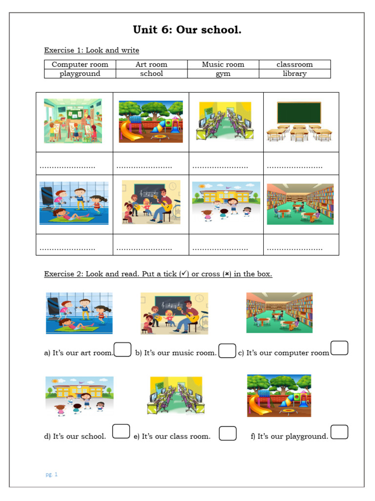 Exploring Our School Facilities | PDF