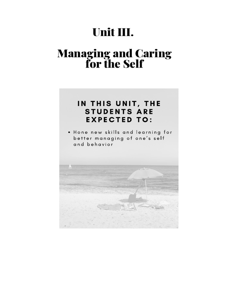 Managing Stress and Mental Health | PDF | Stress (Biology ...