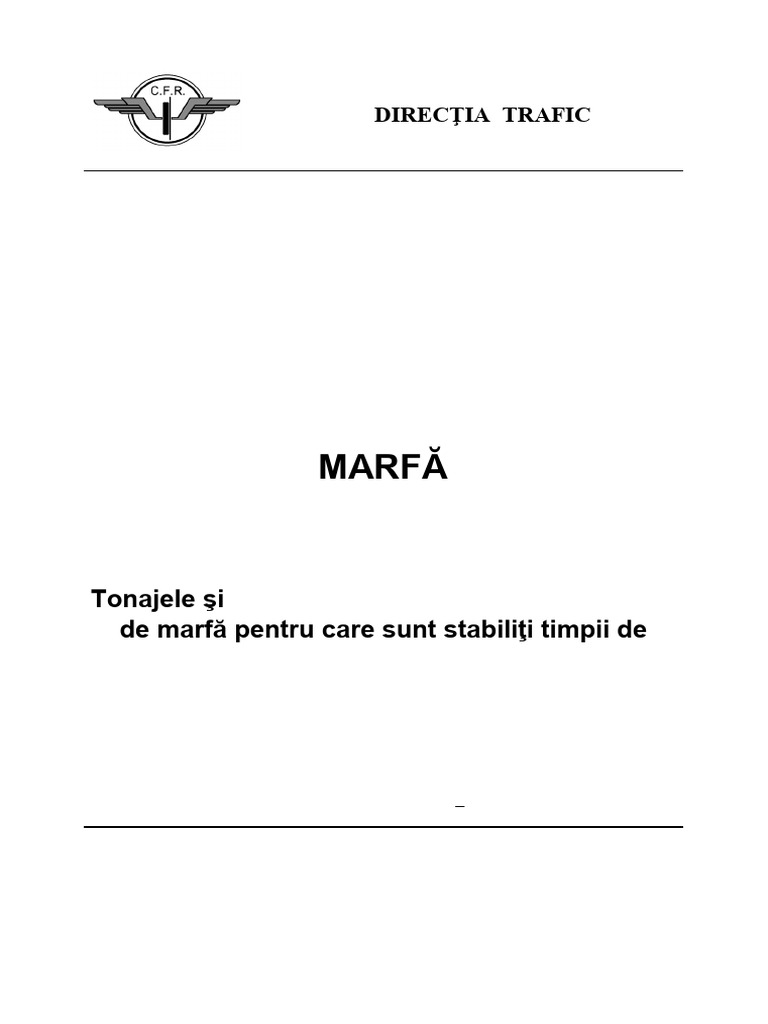Anexa 1 Marfa - 2025 | PDF