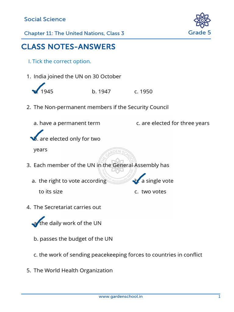 AK CN Grade+5 Social+Science Chapter+11 Class+3 v02 | PDF | United ...
