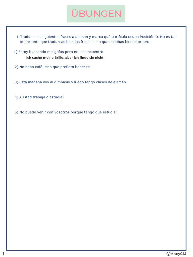 ADUSO Übungen | PDF