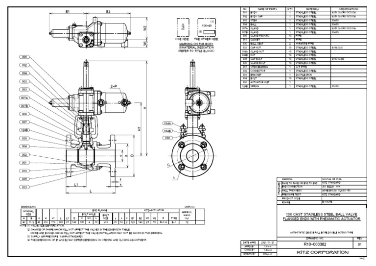 B-10UTB-40 | PDF | Valve | Mechanical Engineering