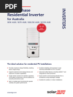 SolarEdge Inverter and Battery Compatibility | PDF | Electric Power