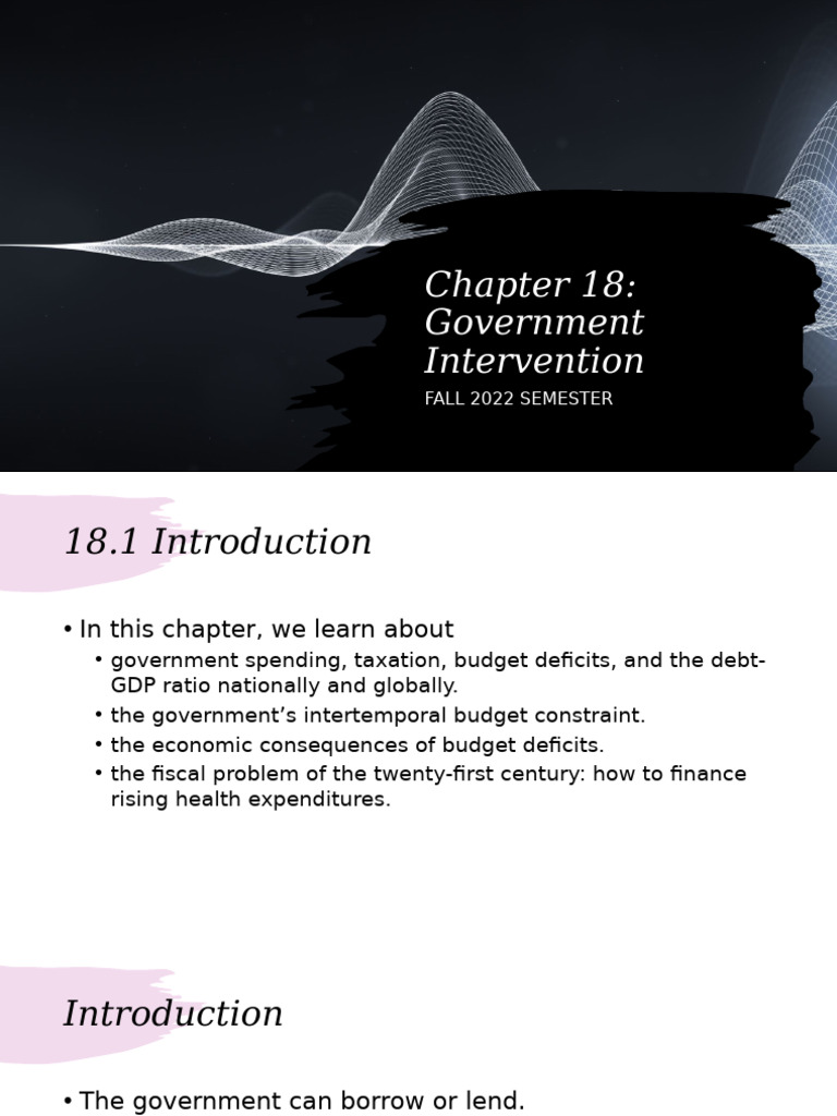 Chapter 18 | PDF | Government Budget Balance | Government Spending