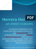Lista Precios-Horacio Herrera-03822 15362285