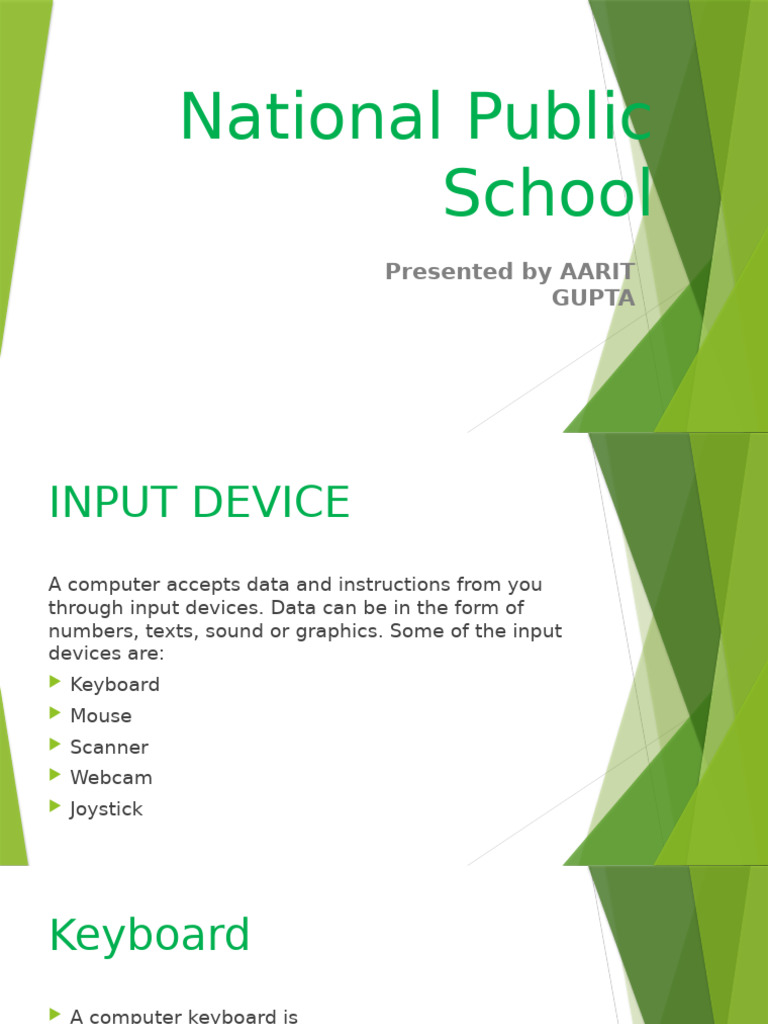 Aarit Input Device | PDF
