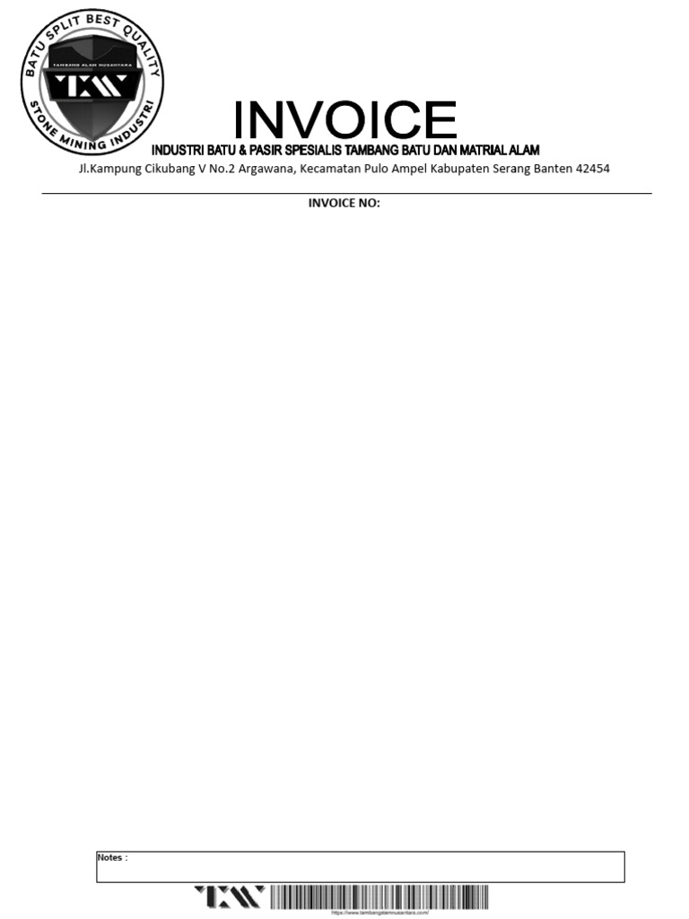 Master Invoice Tan | PDF