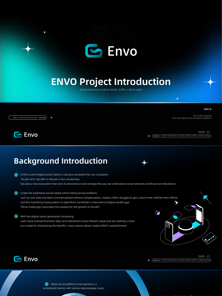 ENVO: Revolutionizing Web3 SocialFi | PDF | Facebook | Computing