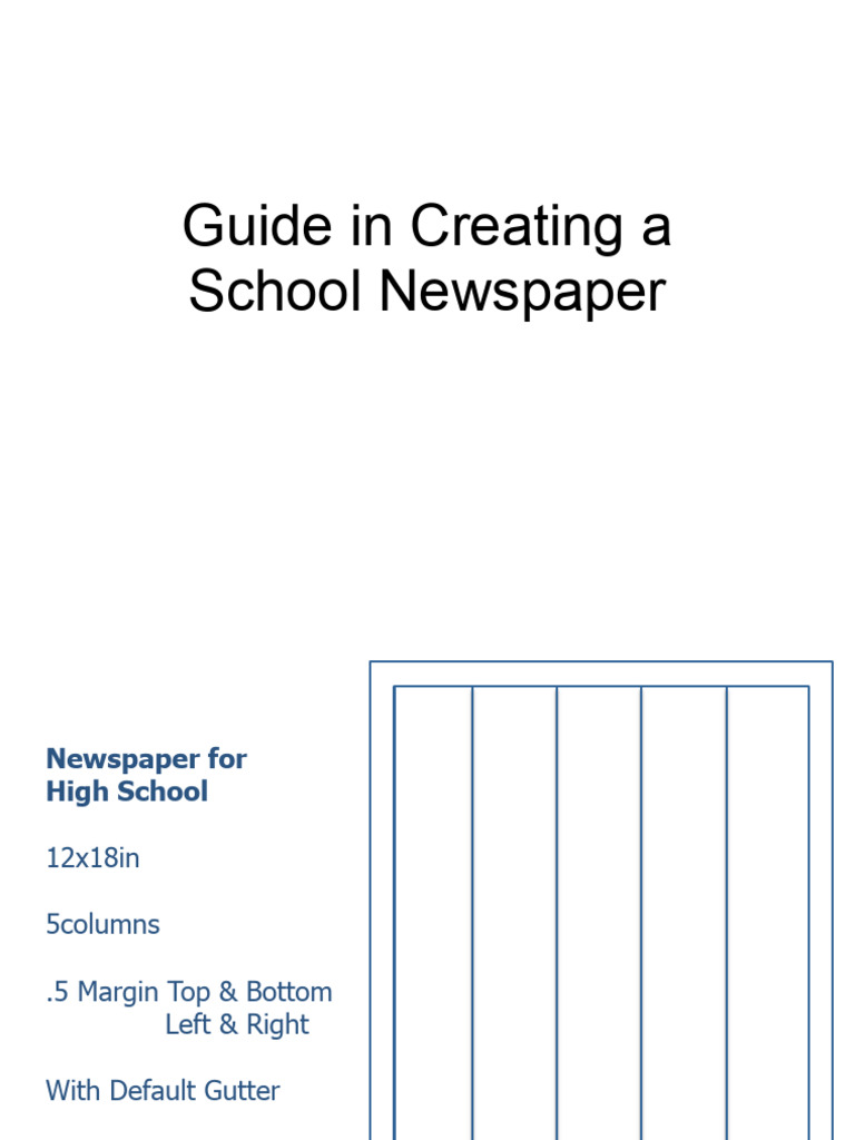 Tutorial in Newspaper Design | PDF | Page Layout | Communication Design