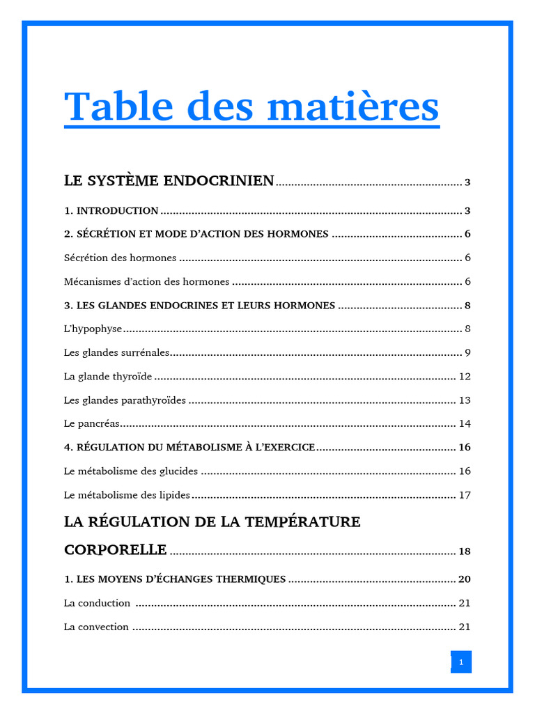 Comprendre le Système Endocrinien | PDF | Hypophyse | Thyroïde