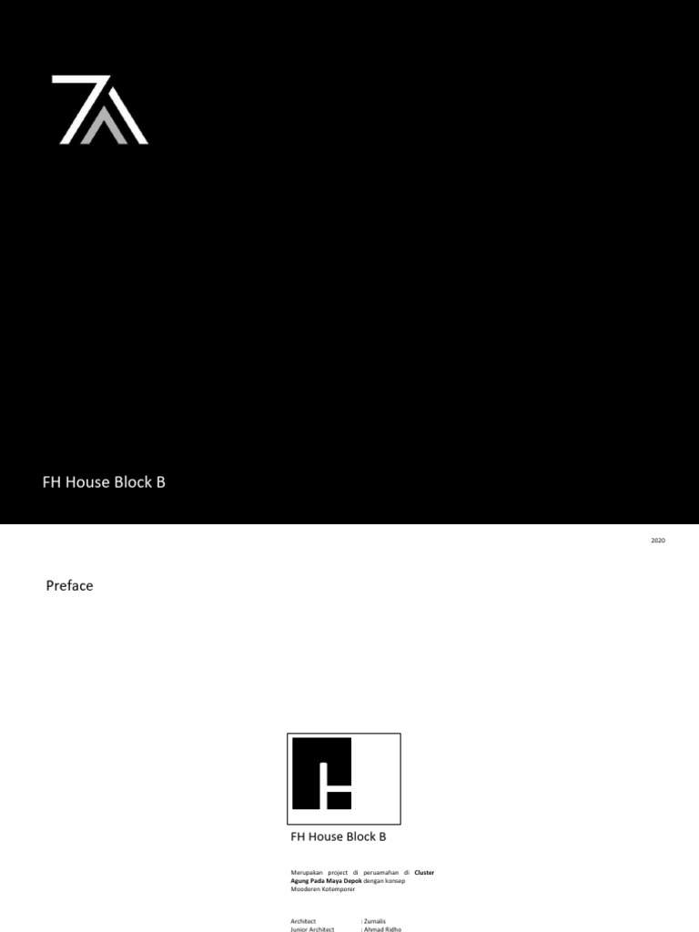 FH House Block B Schematic Design Overview | PDF | Structural ...