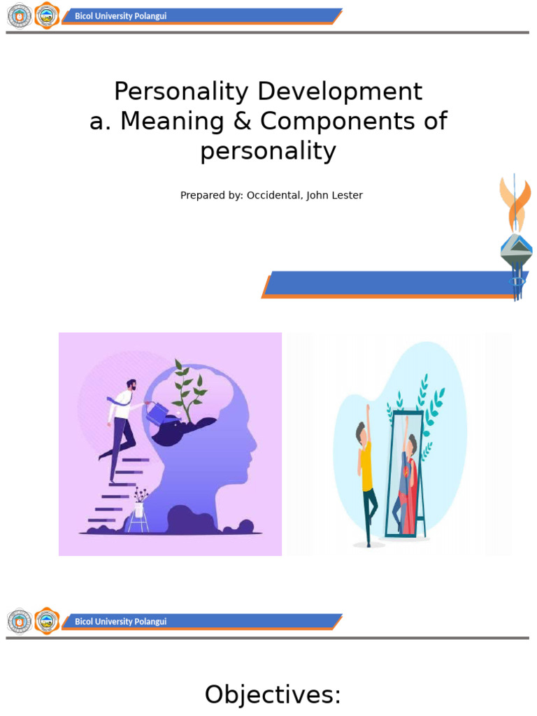 Understanding Personality Development | PDF | Feeling | Liberal Arts ...