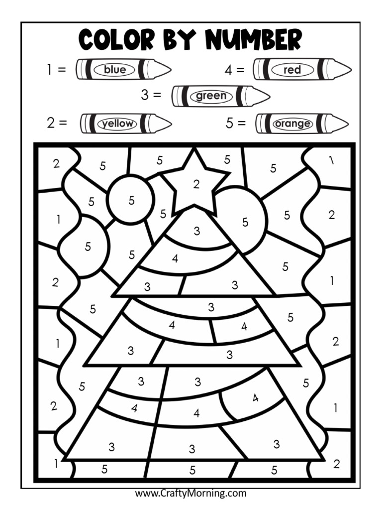 Color by number version 2 set 1 1 4 pdf