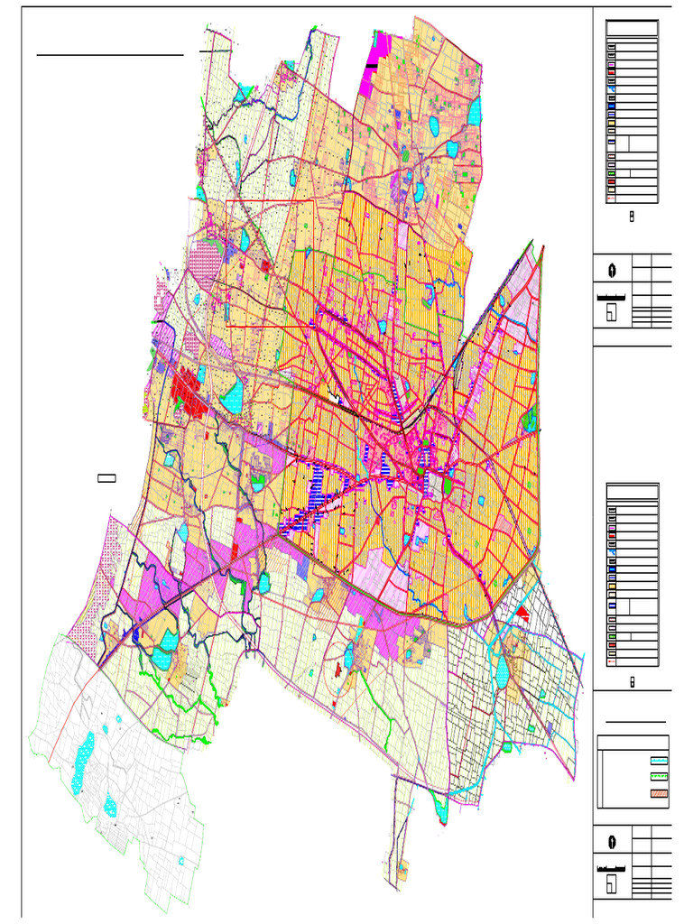 NEW GMC, PROPOSES MASTER PLAN (WITH 10 Villages) - 1-Model | PDF