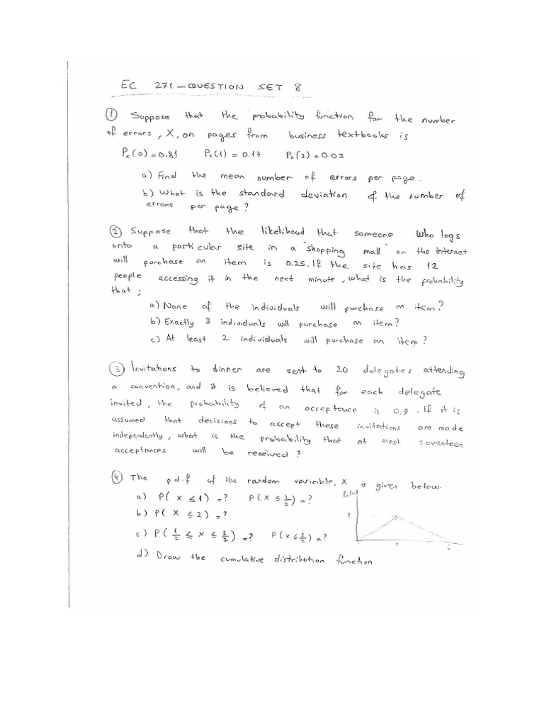 Bilgi university ec271 ps8 pdf