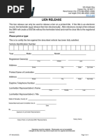 Texas VTR-266 Lien Release Form | PDF