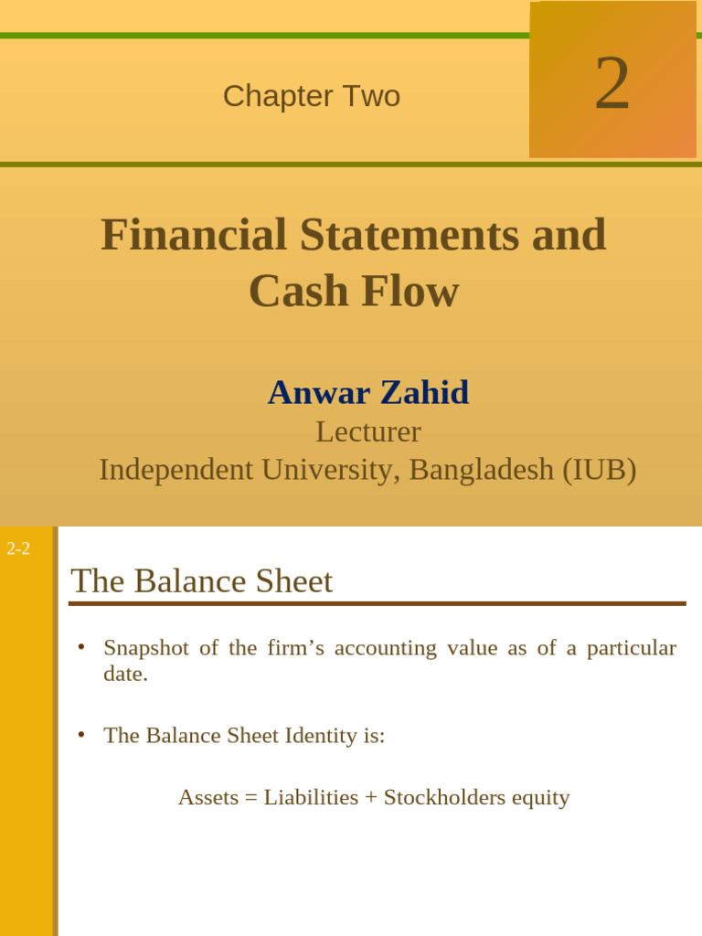 Chapter 2 | PDF | Equity (Finance) | Balance Sheet