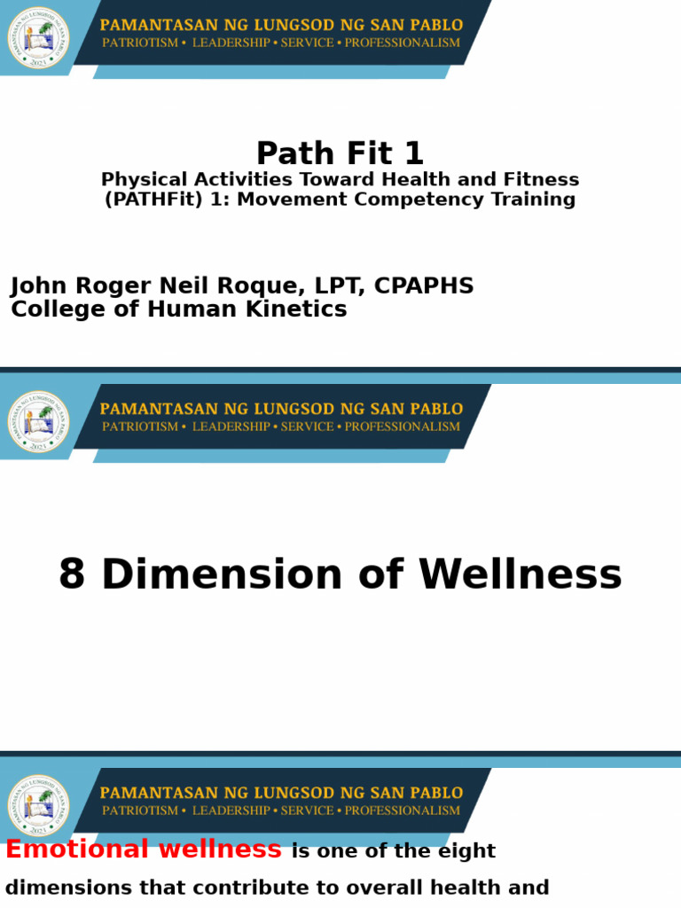 Pathfit | PDF