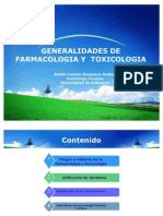 Generalidades Toxicologia