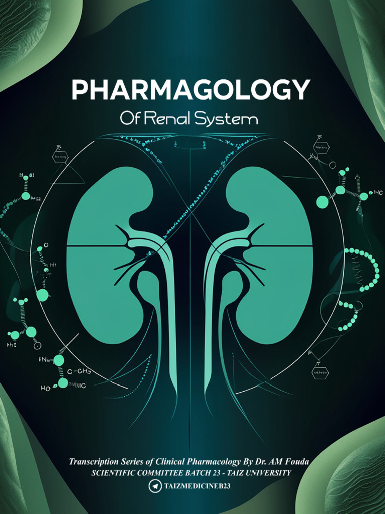 Diuretics in Renal Pharmacology | PDF | Kidney | Medical Specialties
