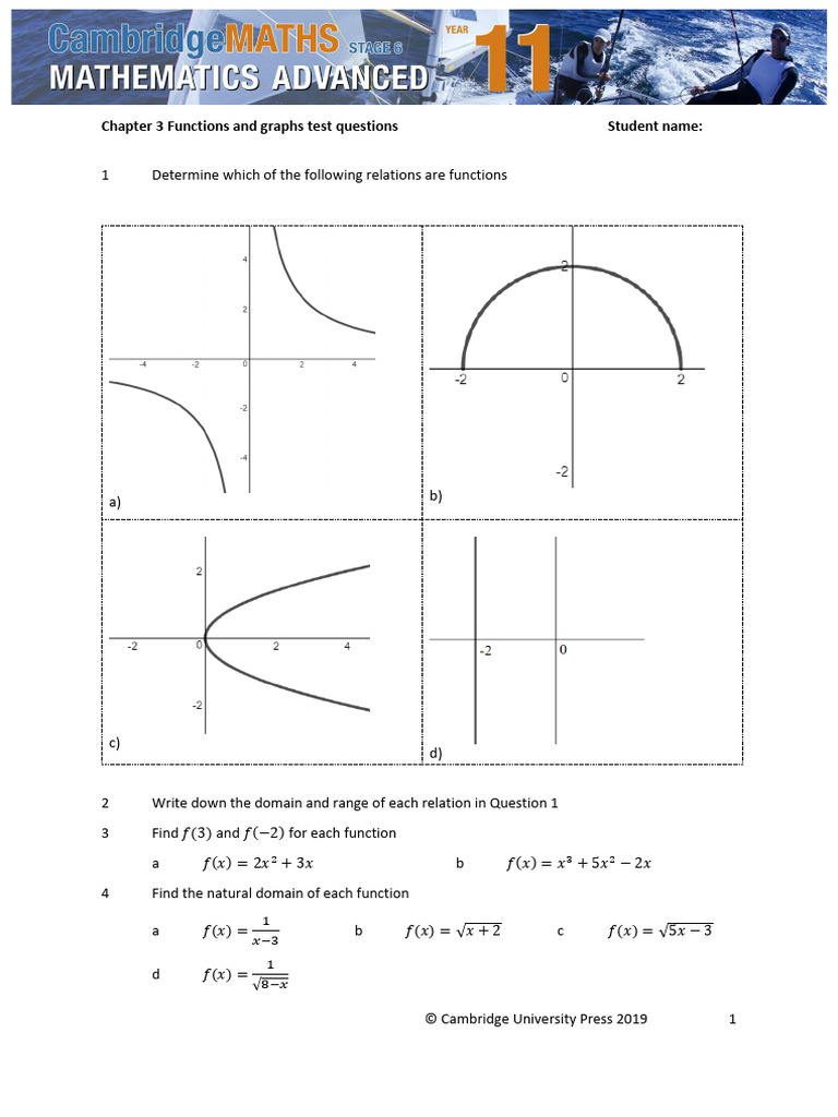 2 - CH 3 4 5 6 Tests and Answers | PDF | Mathematical Objects | Mathematics