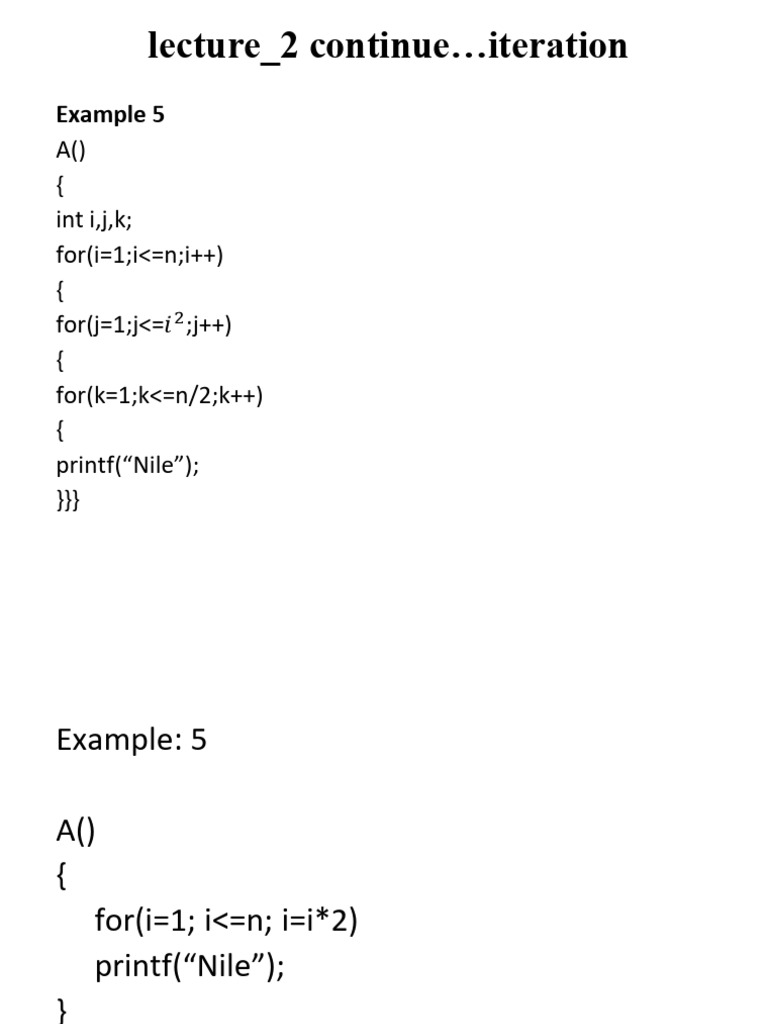 Lecture 3 | PDF