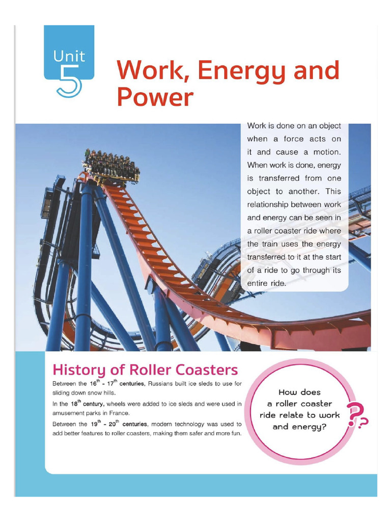 Work Energy and Power | PDF