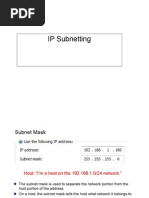 IP Subnetting