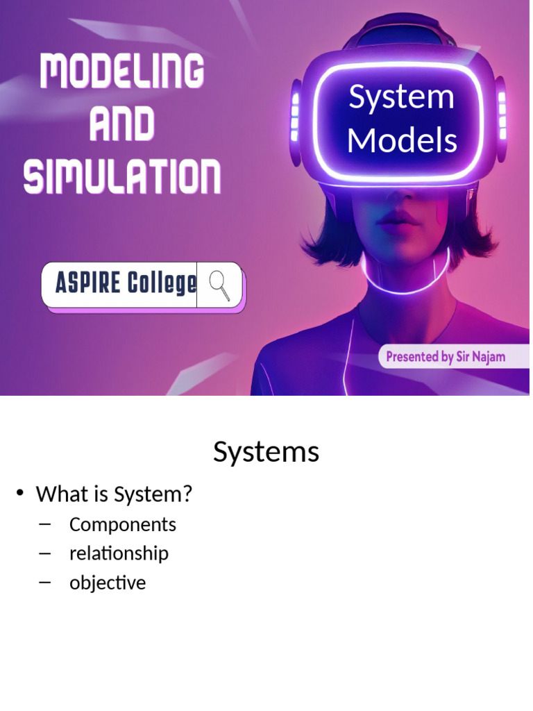 Understanding System Models and Types | PDF | System | Mathematical Model